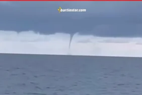 amasra açıklarında hortum