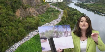 aysu bankoğlu Bartın’ın çöp yolunu Meclis gündemine taşıdı