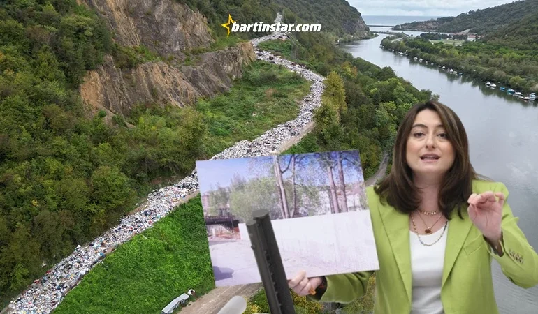Bartın’ın çöp yolunu Meclis gündemine taşıdı