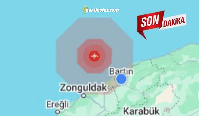 Deprem şoku! Bartın 4,8 ile sallandı