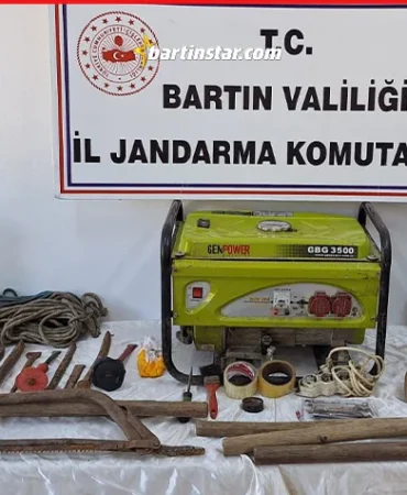 kaçak define kazısına suç üstü
