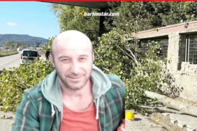 kestiği ağacın altında kaldı