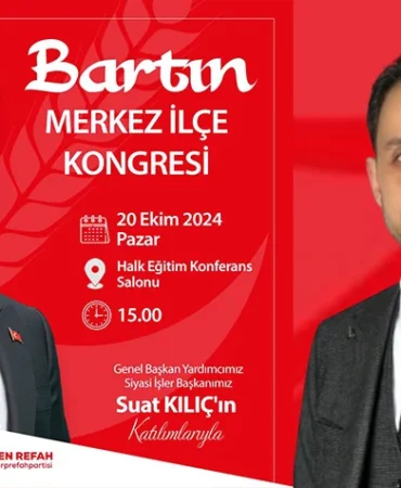 mahmet öztürk yeniden refah merkez ilçe kongresi tek aday