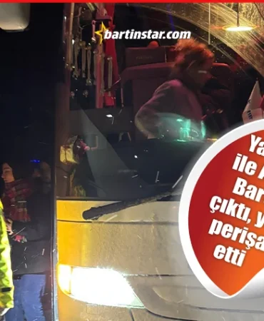 Otobüs firmasından büyük sorumsuzluk