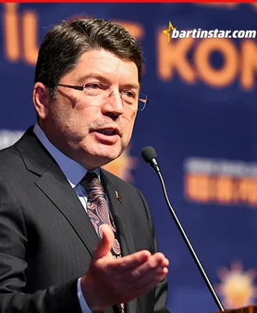 adalet bakanı yılmaz tunç bartında konuştu