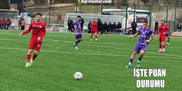 Bartınspor kızardı, Ankara’da 1 puana razı oldu