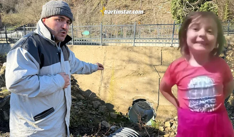 Derede boğulan Simay, açık olan borudan kayıp düşmüş