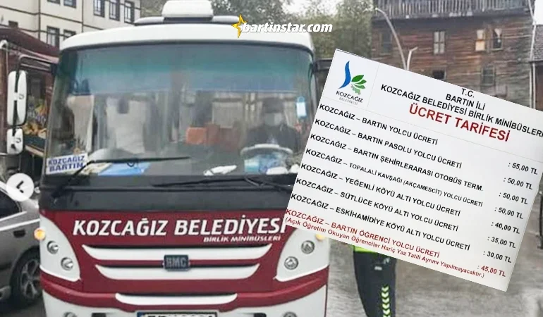 Kozcağız minibüsleri öğrenci indirimine direniyor