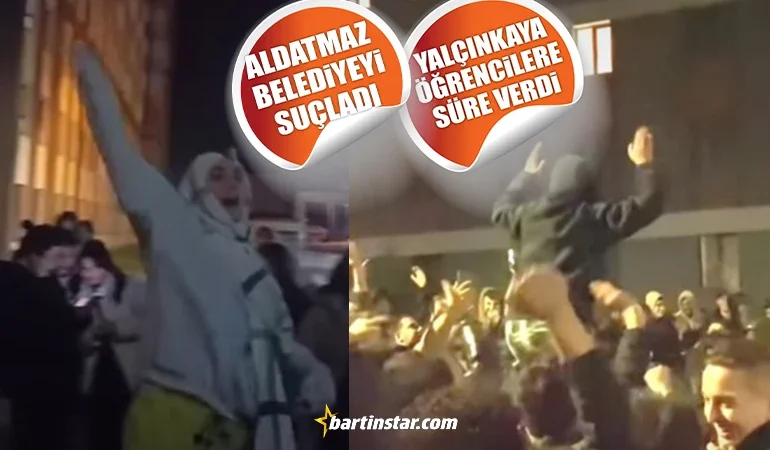 Su kesintileri yurtlardaki öğrencileri isyan ettirdi!