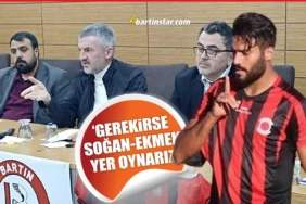 Vefalı futbolcular da var Berkay Yüksel Bartınspor’da