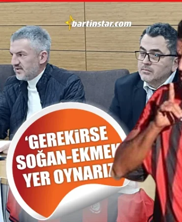 Vefalı futbolcular da var Berkay Yüksel Bartınspor’da