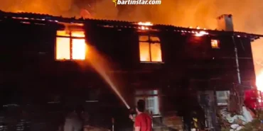 Yılbaşı gecesi full doluydu! Ahşap otel cayır cayır yandı bartın