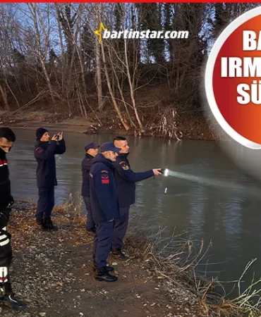 bartın ırmağında sürpriz