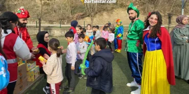 bartının uzak okulunda renkli etkinlik