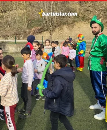 bartının uzak okulunda renkli etkinlik