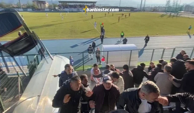 Bartınspor maçı karakolluk oldu! Suç duyurusu