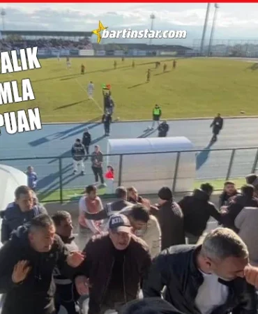 bartınspor eflani maçında olaylar çıktı2