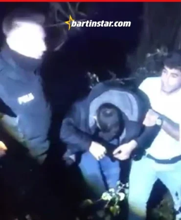 gece yarısı ırmağa düştü