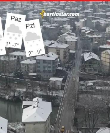 Bartında kar beyaz günler başlıyor