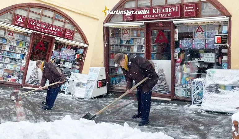 Bartın karla mücadele etmeyi bilmiyor!