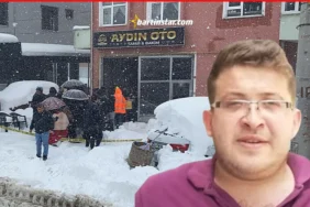 bartın oto tamirhanesinde görünmez ölüm