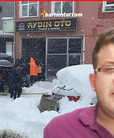 bartın oto tamirhanesinde görünmez ölüm