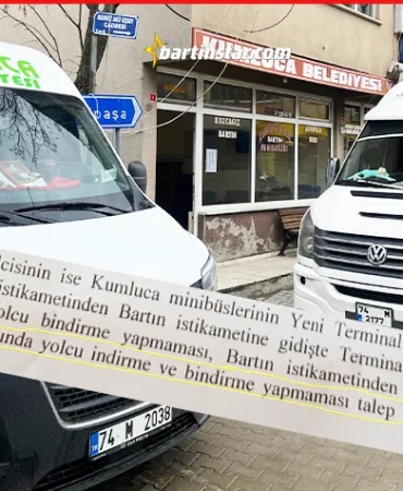 kumluca minibüslerine mobbing