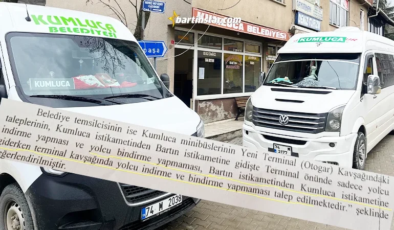 Kumluca ile Kozcağız minibüsleri arasında adalete dinamit!