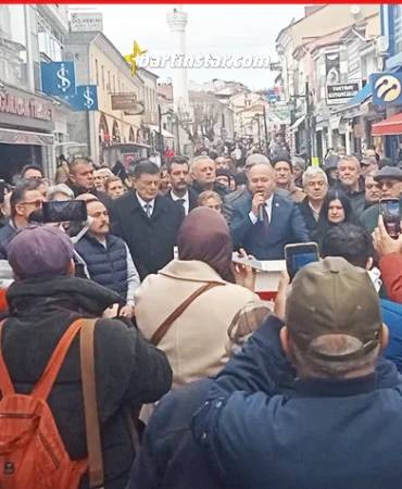 CHP Bartın teşkilatı, İmamoğlu’nun gözaltı kararını protesto etti
