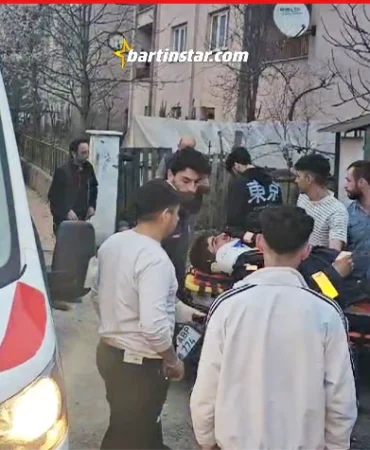 Kumluca’da otomobille çarpışan motosikletin