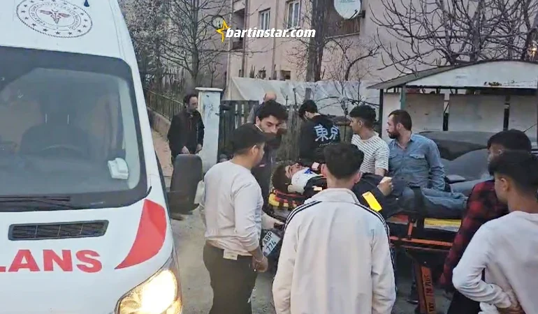 Kumluca’da otomobille çarpışan motosikletin sürücüsü yaralandı