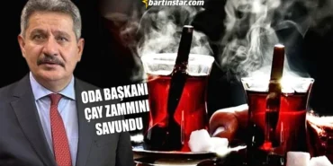 bartında çay fiyatlarına yüzde 50 zam oda başkanı savundu