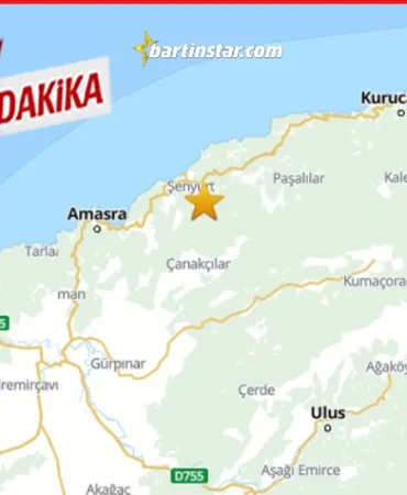 bartında deprem