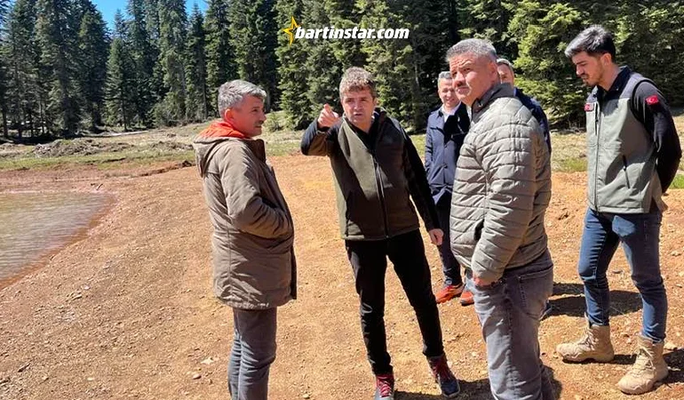 Gezen Yaylası’na yol ve gölet için çalışmalar başlıyor