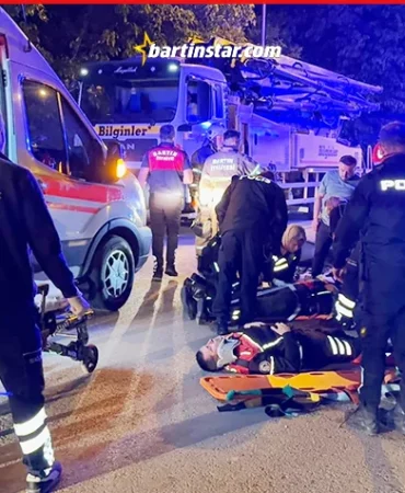 BARTIN Tasmasından kurtulan köpek saldırdı, 2 polis yaralı1
