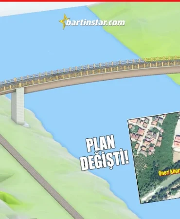 İşte Bartın’ın ilk yaya köprüsü