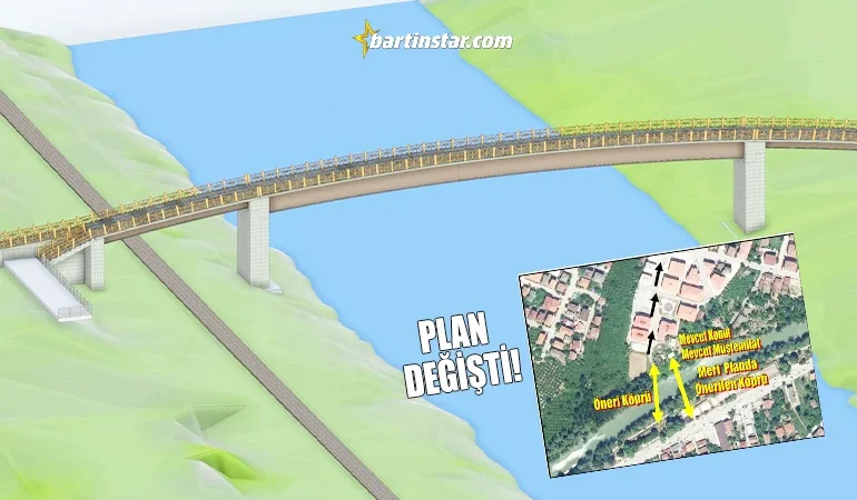 İşte Bartın’ın ilk yaya köprüsü!