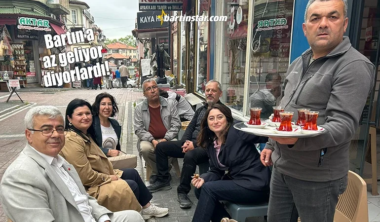 Aysu vekil, sokak sokak Bartın turuna çıktı