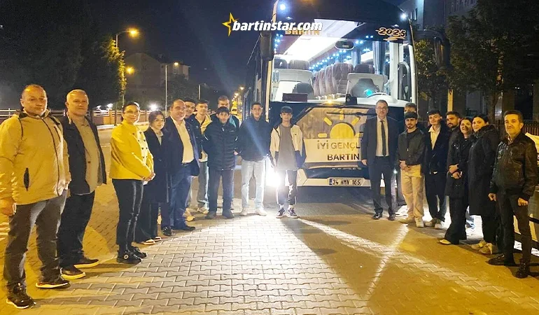Bartınlı İYİ gençler, Lozan buluşması için Ankara’ya taşındı