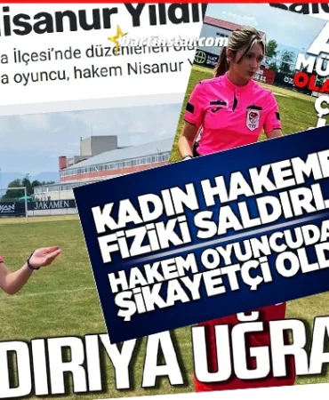 çaycumada küçük maçından çıkan büyük gerilim