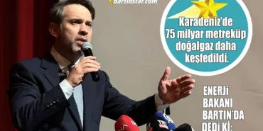 enerji bakanı bartında konuştu