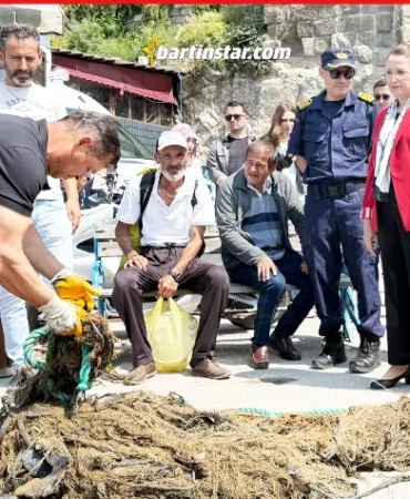 Amasra’da denizden çıkanlar, Bartın Valisi’ni şaşkına çevirdi1