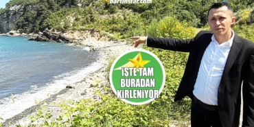 Amasra’da denize kimyasal akıyor