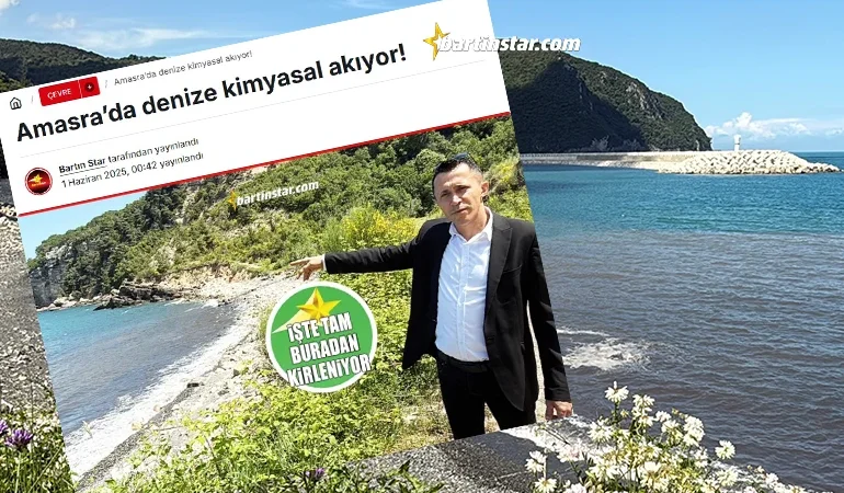 Amasra’da denizi kirleten işletmeye milyonluk ceza!