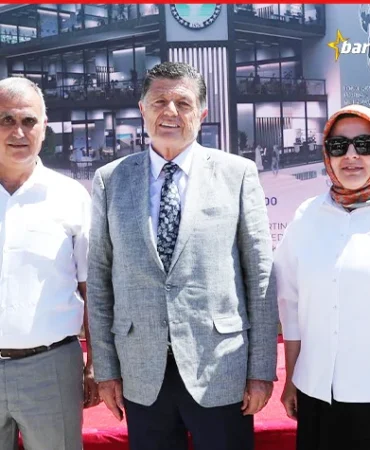 bartın belediye kültür merkezinin temeli atıldı