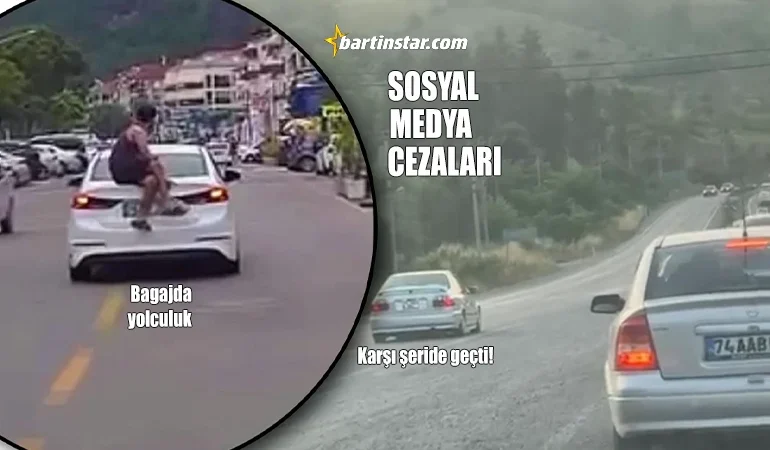Birine 15 bin TL, diğerine 2 ay ehliyet cezası