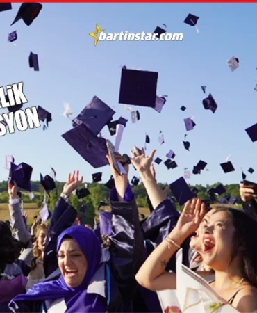barü de mezuniyet coşkusu kepler havaya