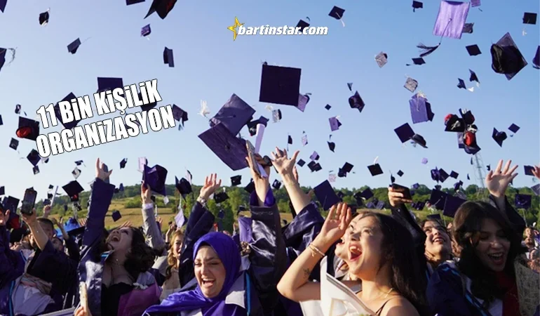BARÜ’de mezuniyet gururu! Kepler havaya fırlatıldı