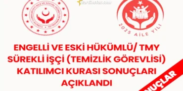 engelli ve eski hükümlü daimi işçi