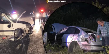 inkumu yolunda kaza 8 yaralı